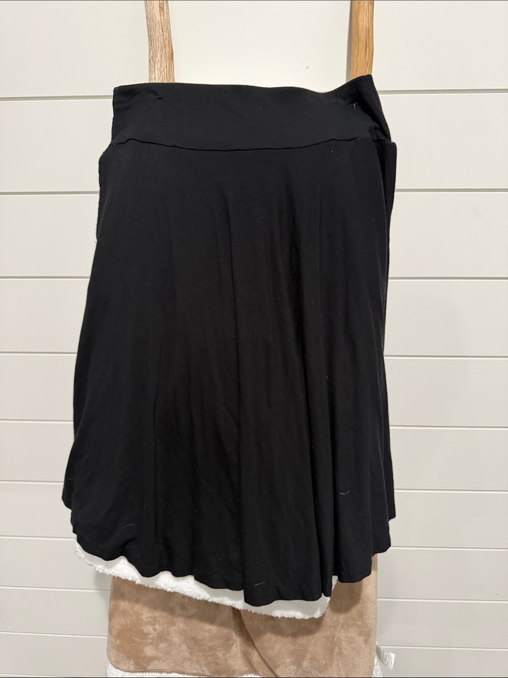 New York & Company Black Circle Skirt - Flowy A-Line Silhouette